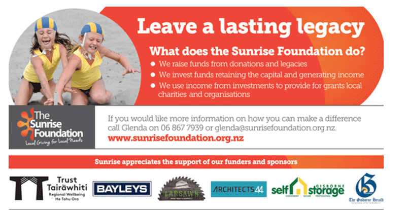 38 Sponsor Sunrise Foundation